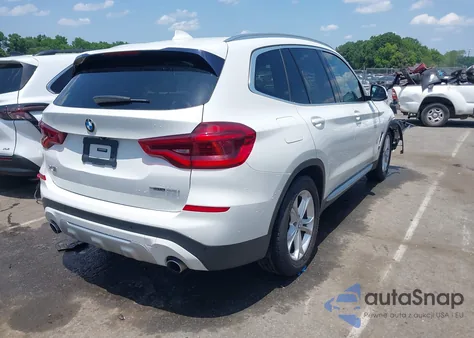 2020 BMW X3 Sdrive30I z USA, uszkodzony, nr VIN 5UXTY3C08LLE55346